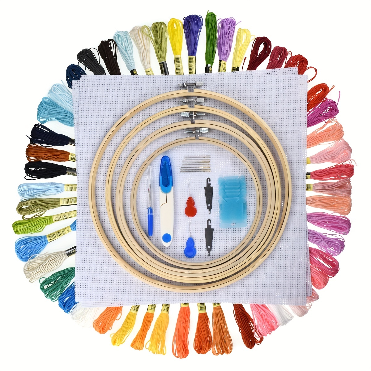 DIY Embroidery Stitch Practice kit Handmade Embroidery Starter Kit to Learn  30 Different Stitches Hand Stitch Embroidery Skill Techniques for Beginners  and Craft Lover 