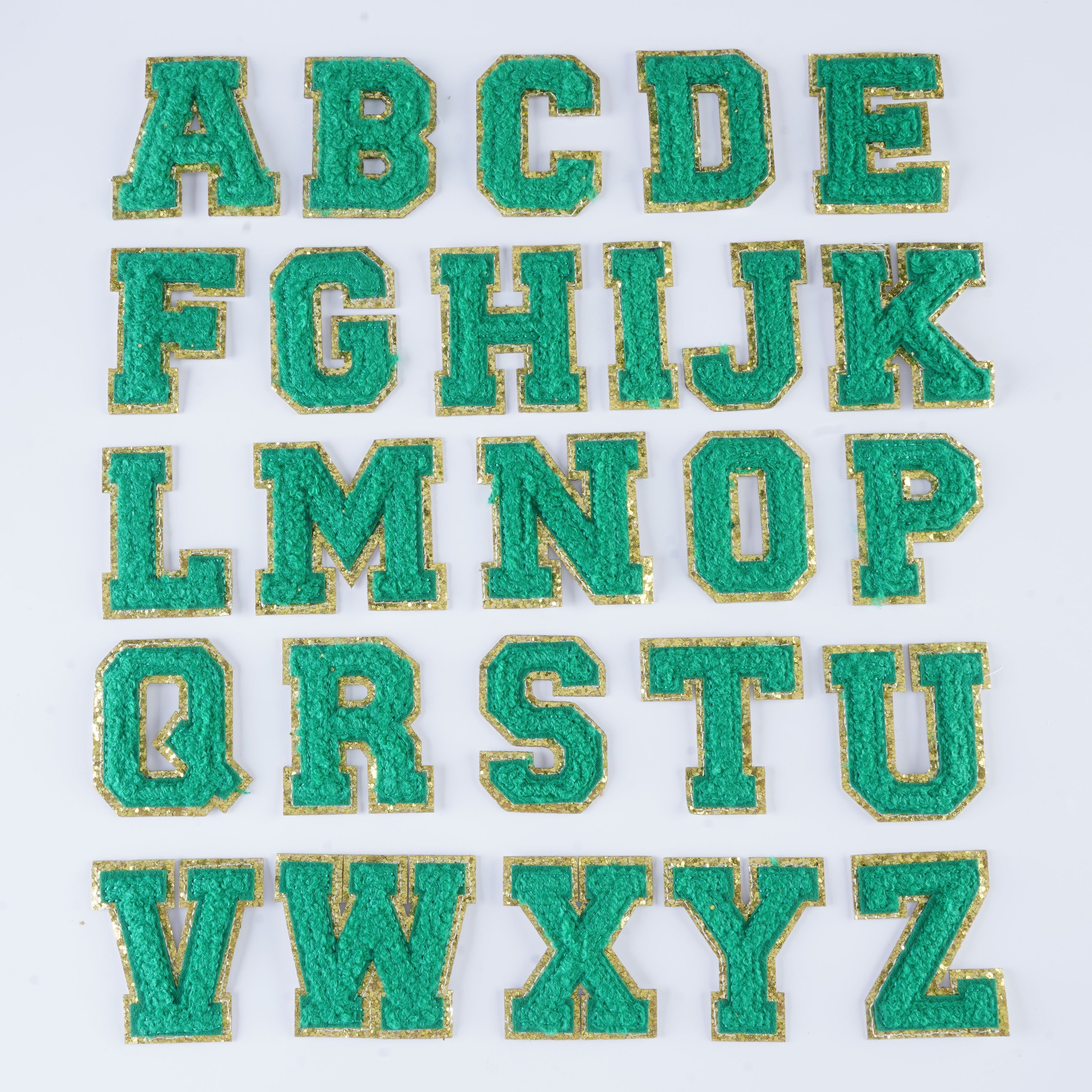 Embroidered Patch Letters — Patches R Us