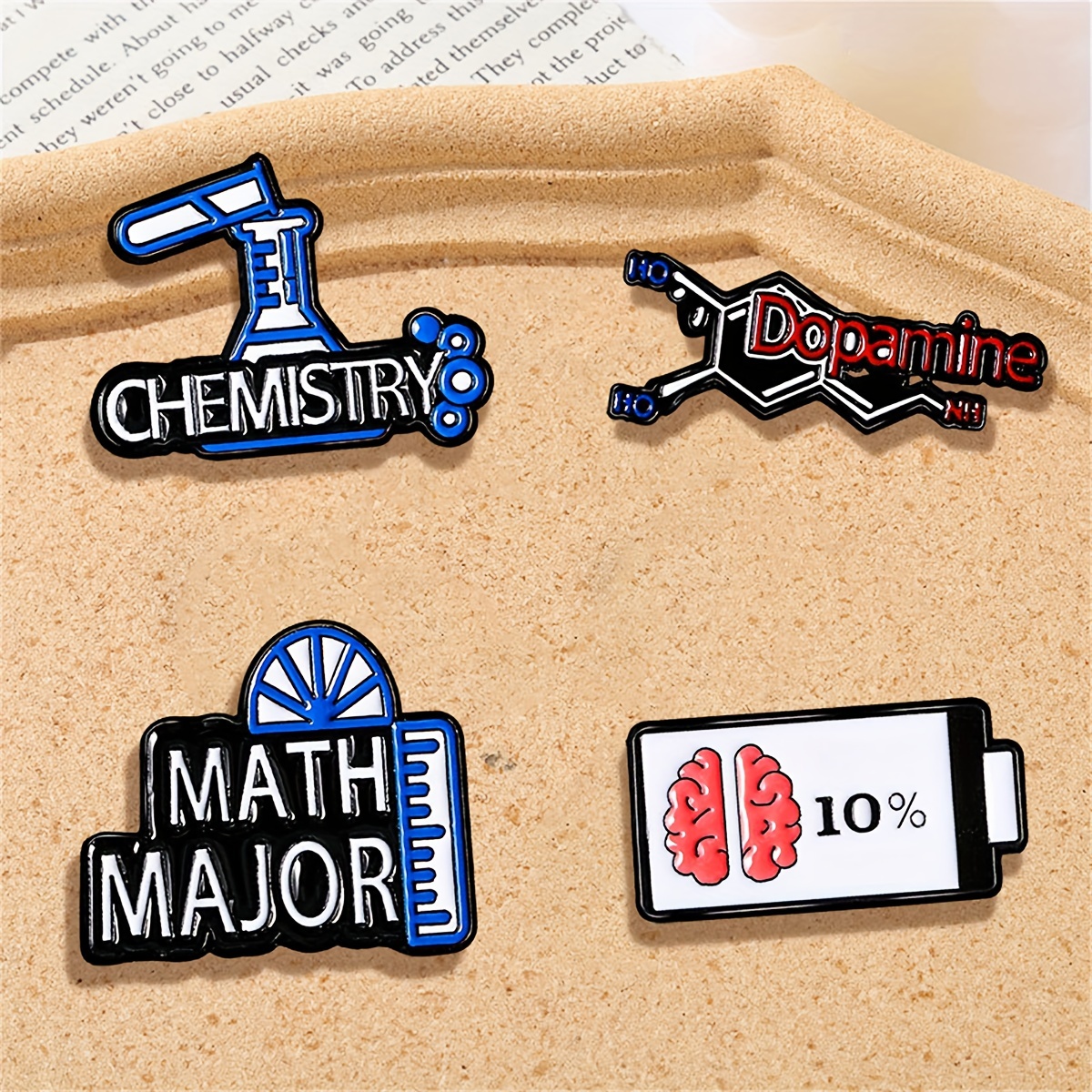20 Pcs Science Pin Set Cute Kawaii Lab Pins Cartoon Scientist Science Pins  Lapel Laboratory Brooch Pin for Backpacks Chemistry Kids Adults Clothes  Caps Bags, as pictures show, Metal price in Saudi