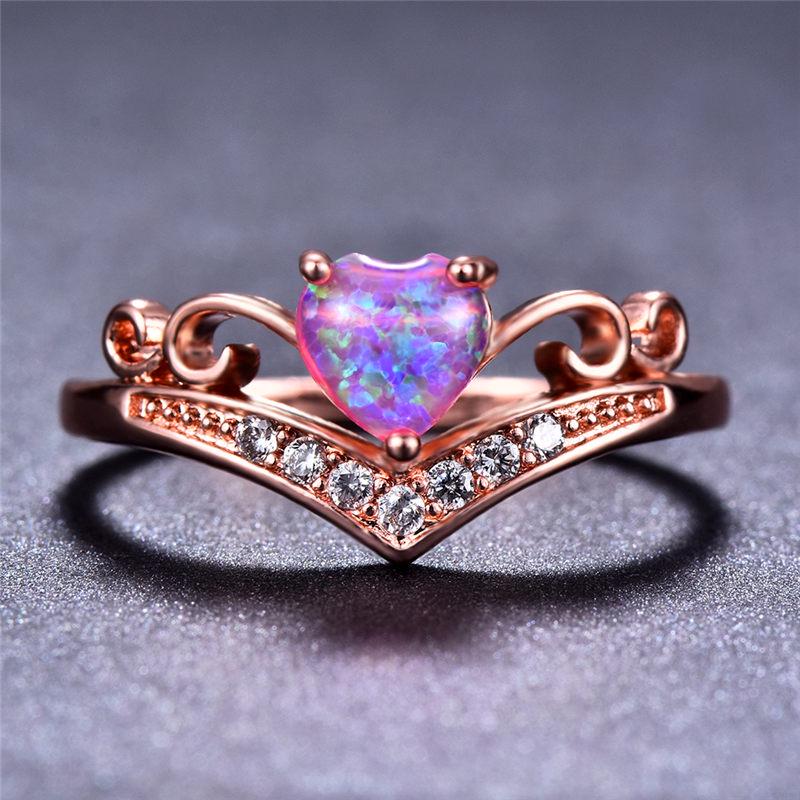 Rose Gold Rings - Temu