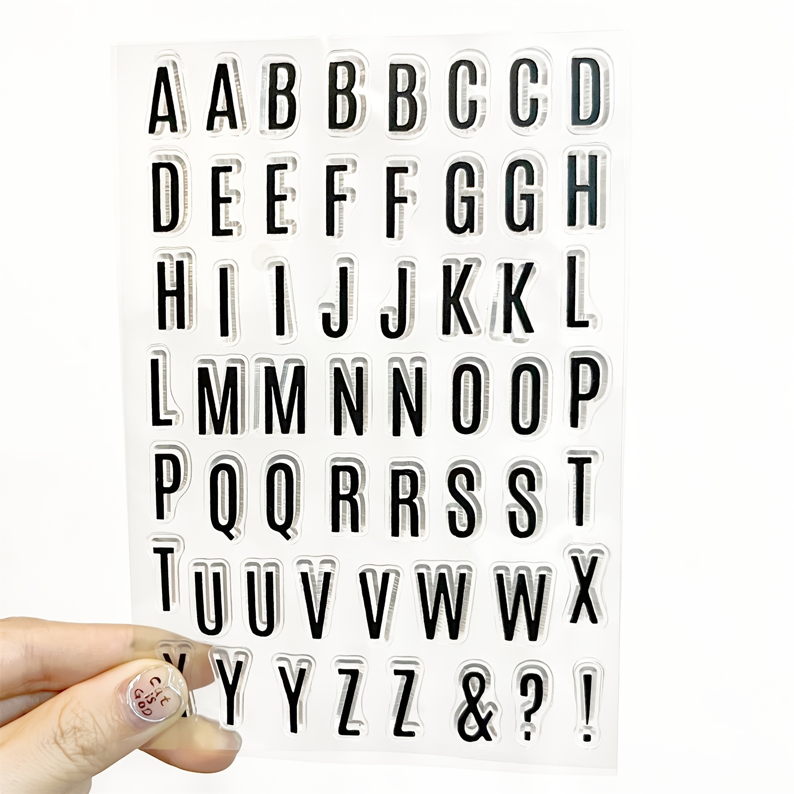 Vintage Wooden Rubber Number Alphabet Combination - Temu