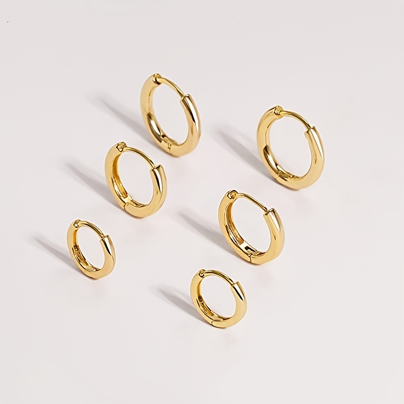  5 Pairs Gold Huggies Hoop Earrings Set for Women Girls Small  Dangle Chain Hoop Earrings Jewelry for Gifts: Clothing, Shoes & Jewelry