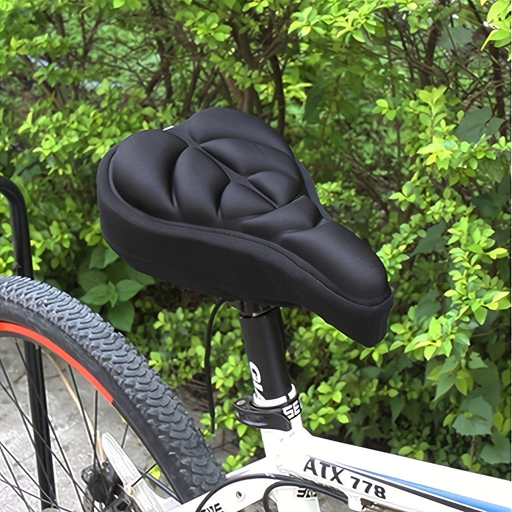 Coussin de siège souple pour vélo VTT 3D, coussin de selle en mousse,  accessoires de vélo - Temu France