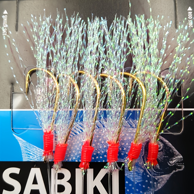 30 Pack Sabiki Rigs With Luminous Beads And Soft Silicone Wooden Fishing  Lures Ideal For Fishing, Souple Skirts, And Artificial Bait From  Wishmall66, $29.89