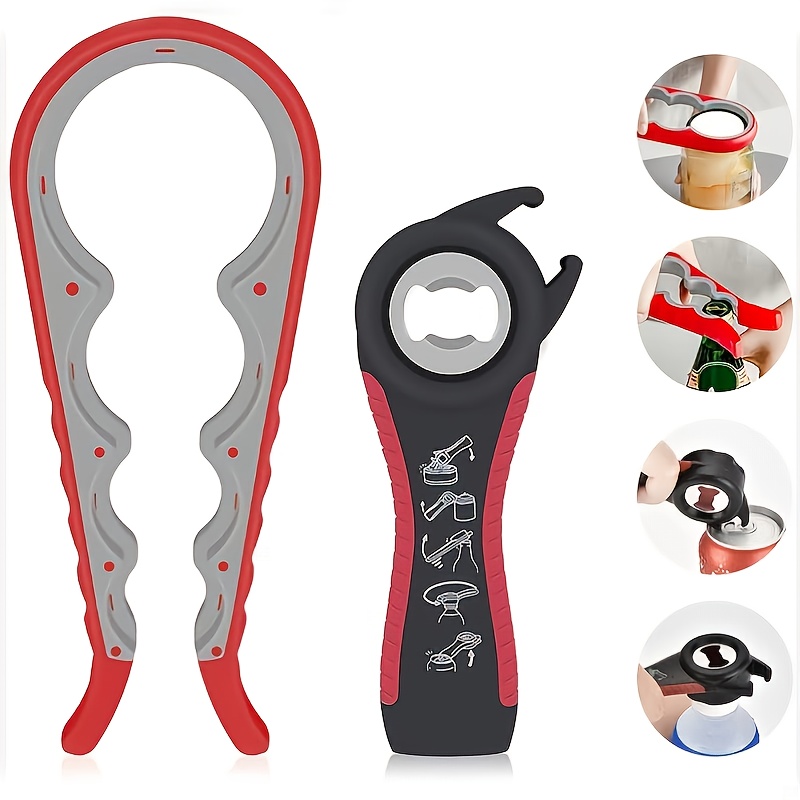 Jar Opener with Rubber Grip for Seniors with Arthritis and Weak Hand Women  