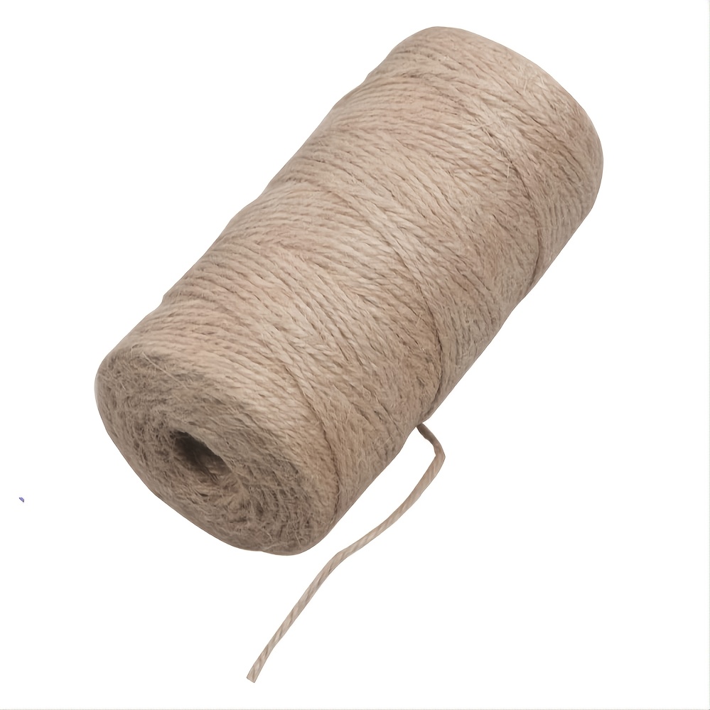  Shintop Natural Jute Twine, 984 Feet Burlap String 2ply Garden  Twine for Crafts Gift Wrapping Christmas Packing : Tools & Home Improvement