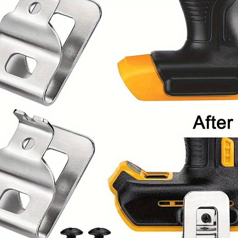 

1pc Electric Drill Belt Hook For Makita/bosch/dewalt// 18v 20v Cordless Drills Wrench Holder Clip Hooks Power Tool Part