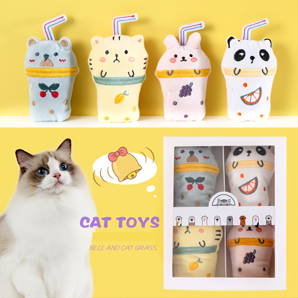 Interactive Plush Toys Fun Cartoon Shapes With Sounding - Temu