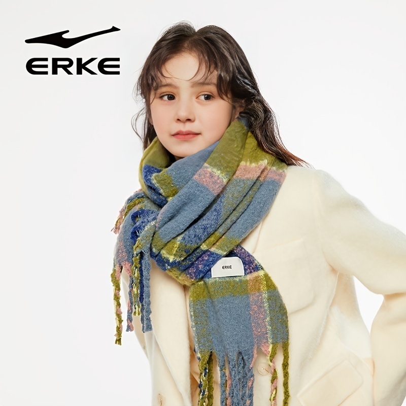 1pc Women's Autumn/winter Scarf, Korean Style, Fashionable, Office Wear,  Warm, High-grade Shawl