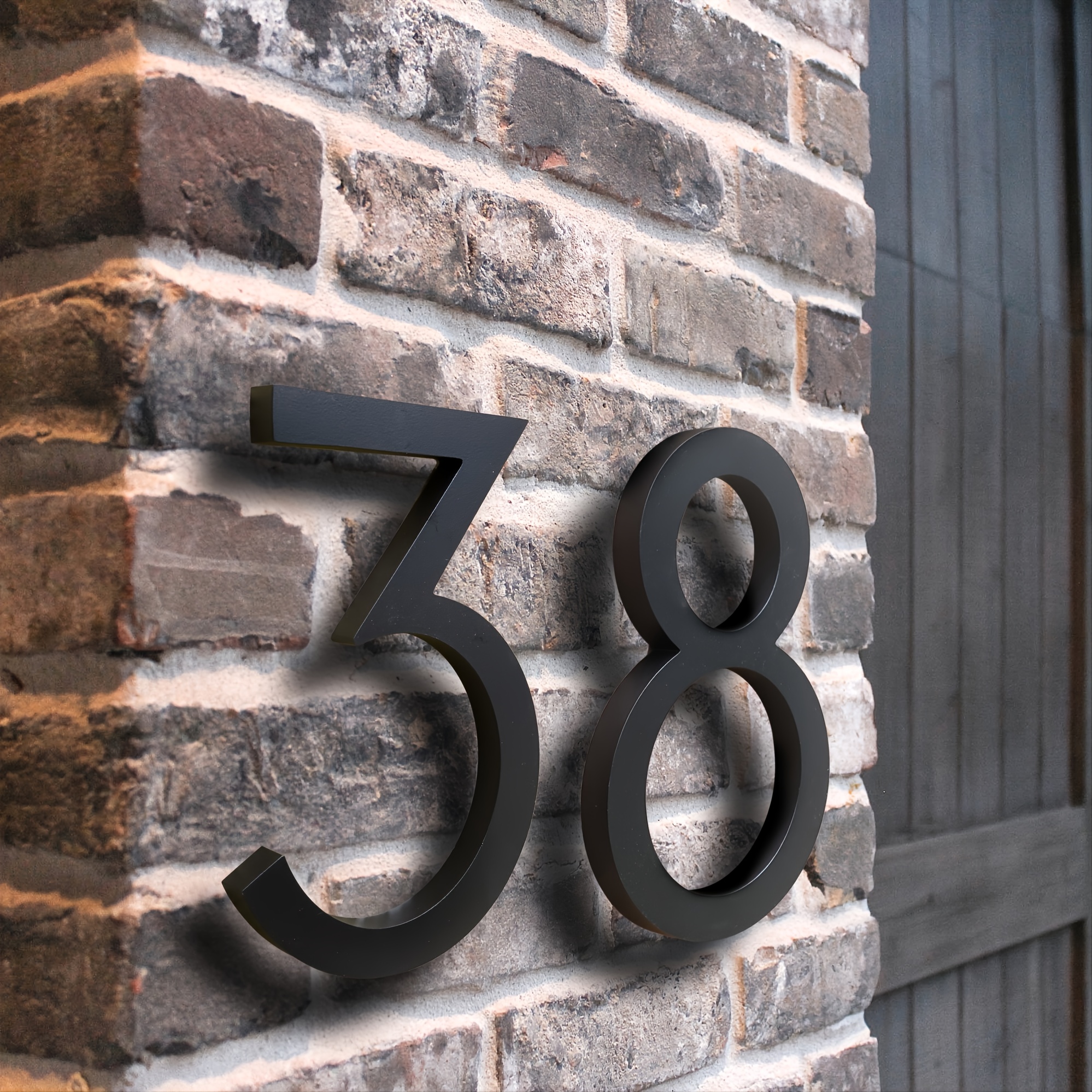 numero vivienda exterior numeros para casas numeros casa exterior Letras y números  de casa flotante, señal