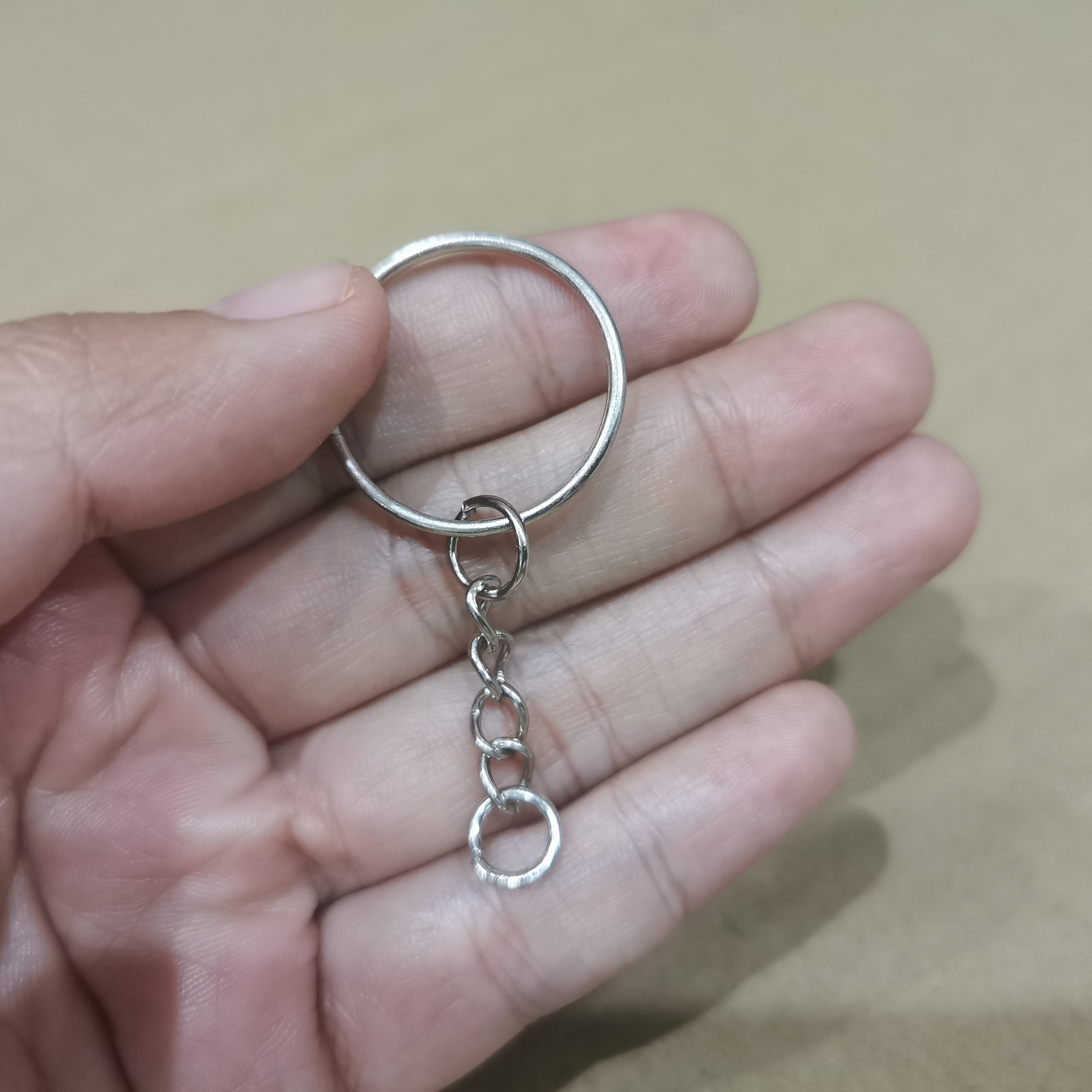 5pcs Key Chains For Crafts Keychain Rings Chain Split Key Ring Suitable For  Keychain, Crafts, Jewelry Making And DIY