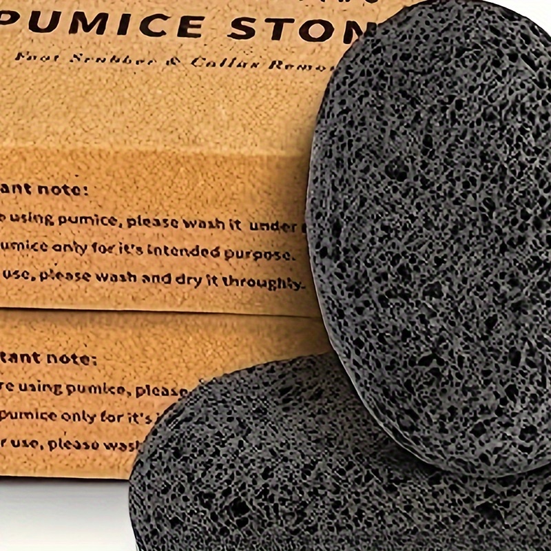 

Natural Pumice Stone Foot Scrubber - Odorless Lava Exfoliating Pedicure Tool For Smooth Feet & Hands, Callus Remover Pedicure Tools For Feet Callus Remover For Feet