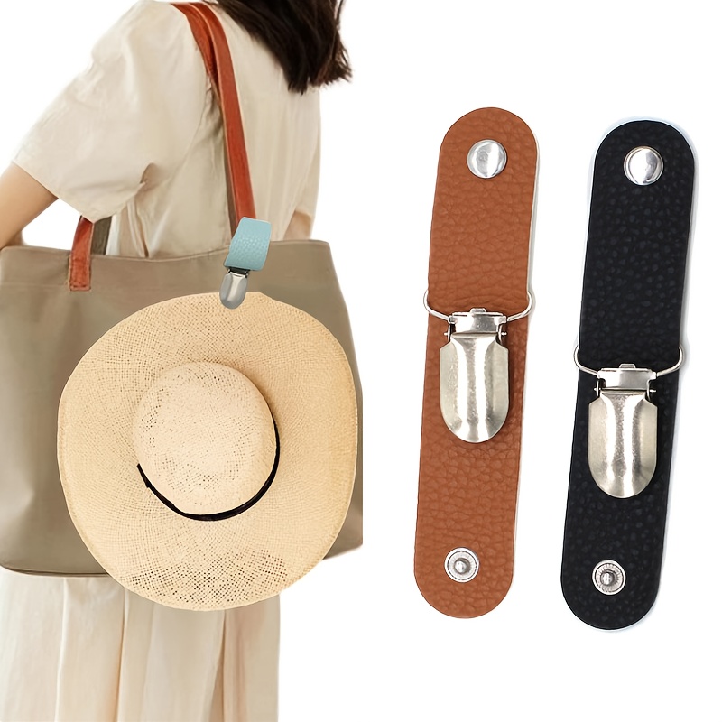 5pcs Portable Clip Multifunctional Hat Clips on Bag Hat Holder for