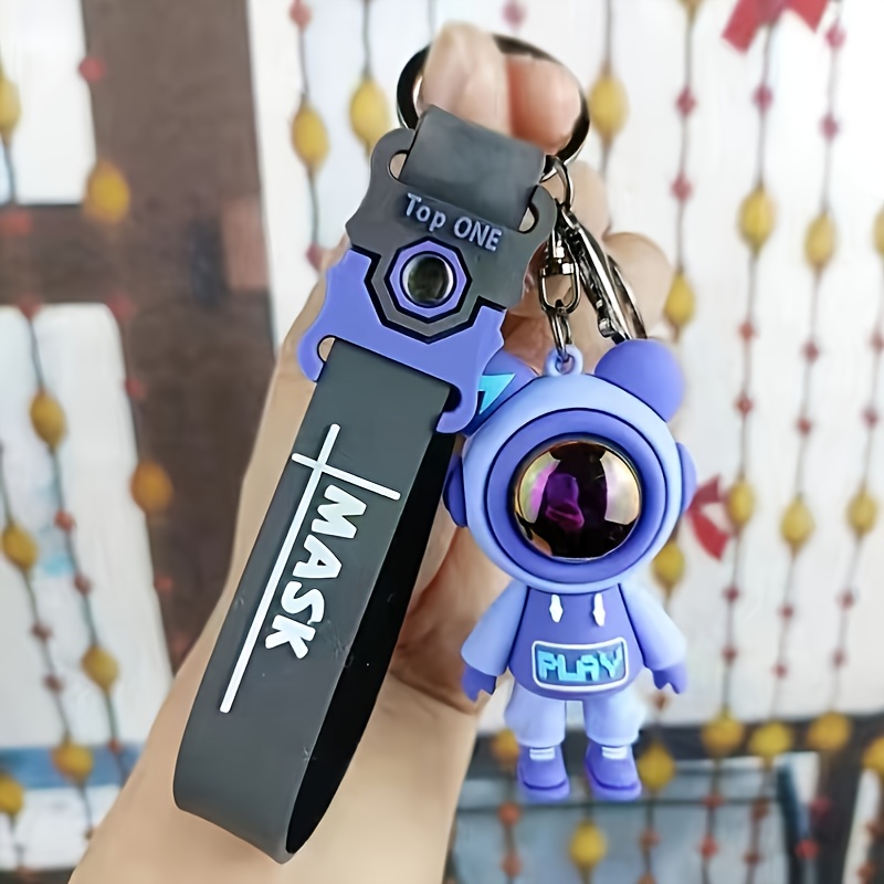 2022 New Cartoon Space Astronaut Keychain Female Cute Creative Epoxy Astronaut  Key Chain Ring Bag Pendant Birthday Gift - AliExpress