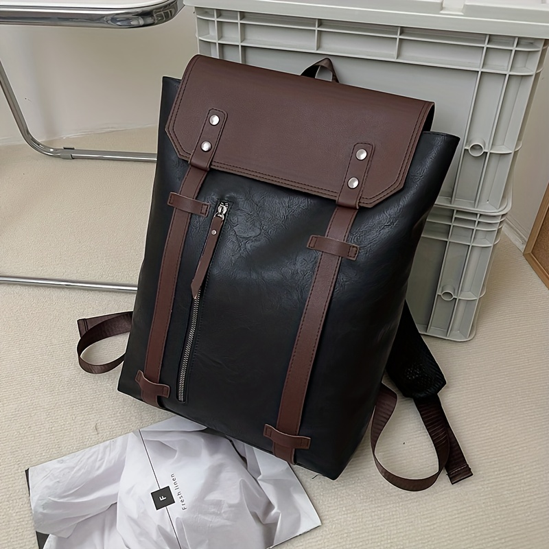 Leather Laptop Bag.  Style, Fashion, How to wear