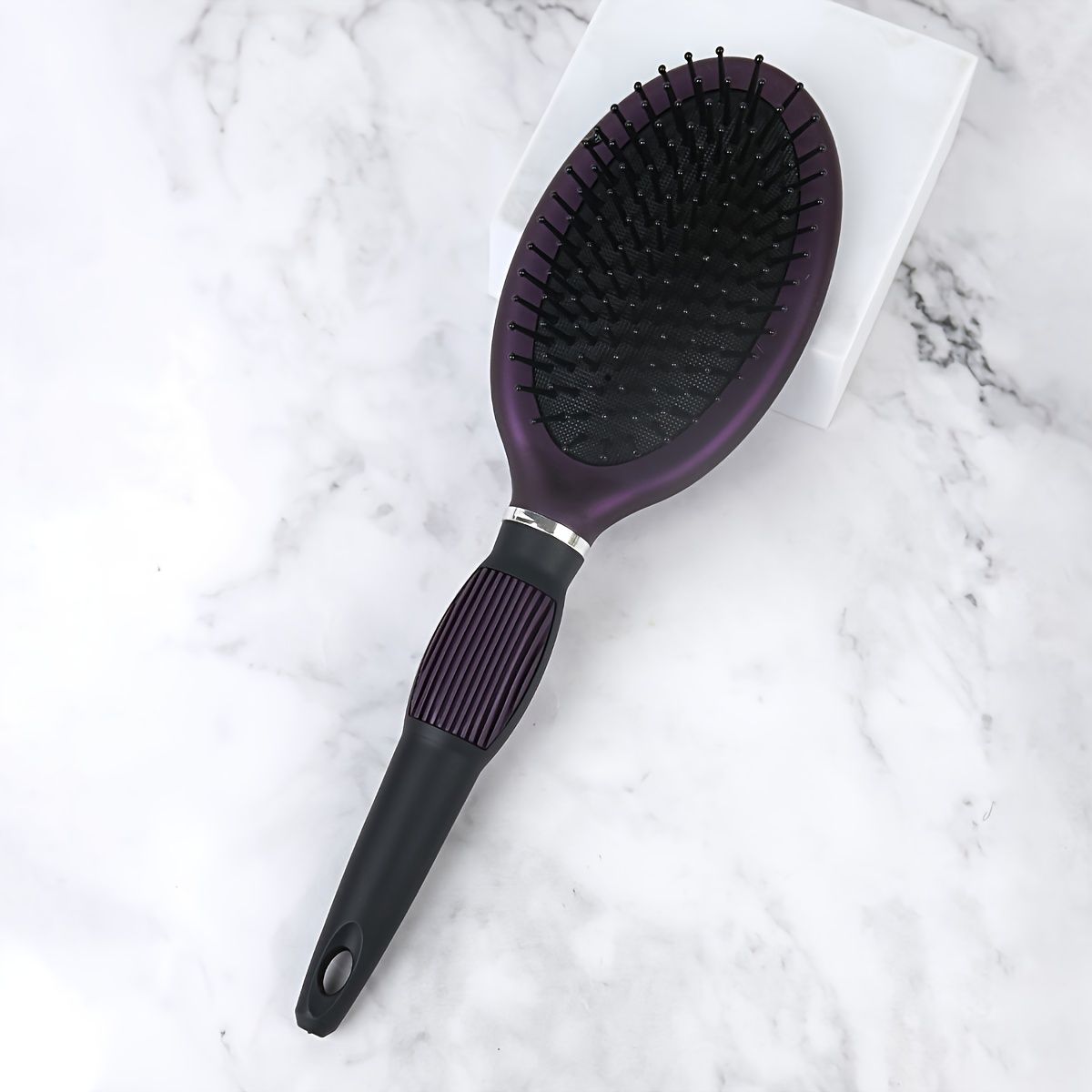 Professional Anti Static Loop Brush Comb Tangle Free For Hair Extensions  Black | Shop On Temu And Start Saving | Temu