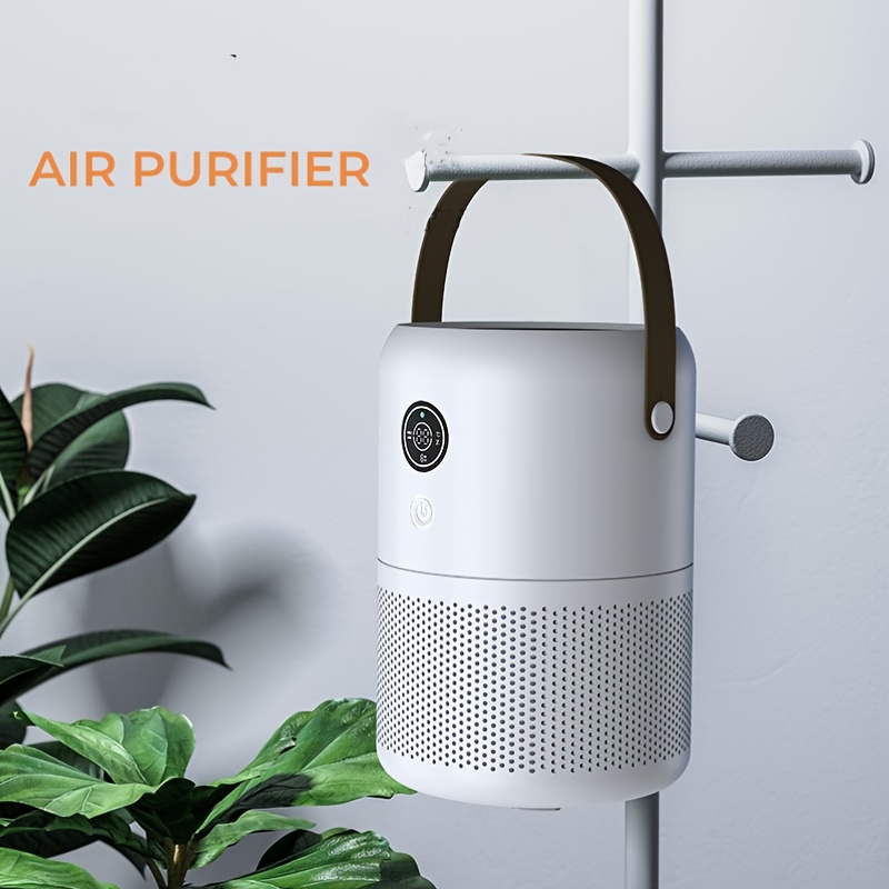 Portable Usb Air Purifier - Handheld Negative Ion Generator For Smoke,  Dust, And Odor Removal - Compact And Effective Home Air Cleaner - Temu  South Korea