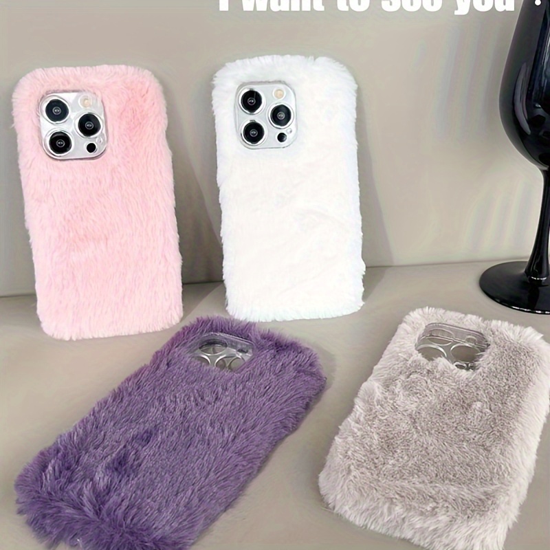 

Plush Velvet Cute Suitable For Iphone 15 14 Plus 13 Mini 12 11 Pro Max Trend Mobile Phone Case