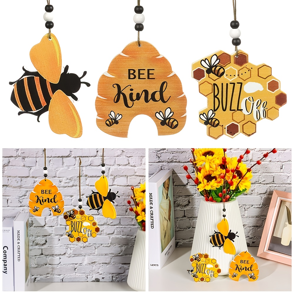 Handcrafted Bee Honeycomb Ornaments Perfect For Home Decor - Temu