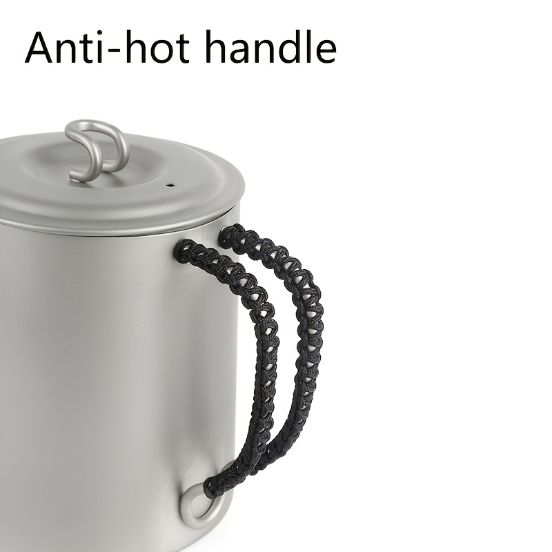 Hwzbben Pure Titanium Outdoor Kettle Lightweight And Durable - Temu