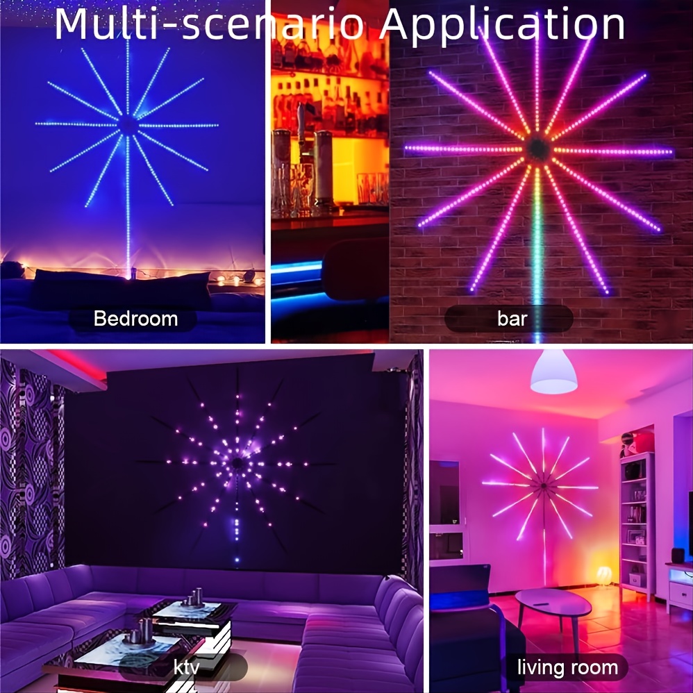 Rgb Ic Led Lights Smart Firework Led Lights Rgb Ic Dream - Temu