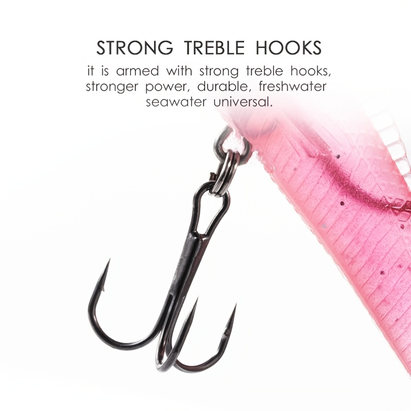 1pc T Tail Bag Lead Fish Lure 85mm 9g Bait Double Hook - Temu New Zealand