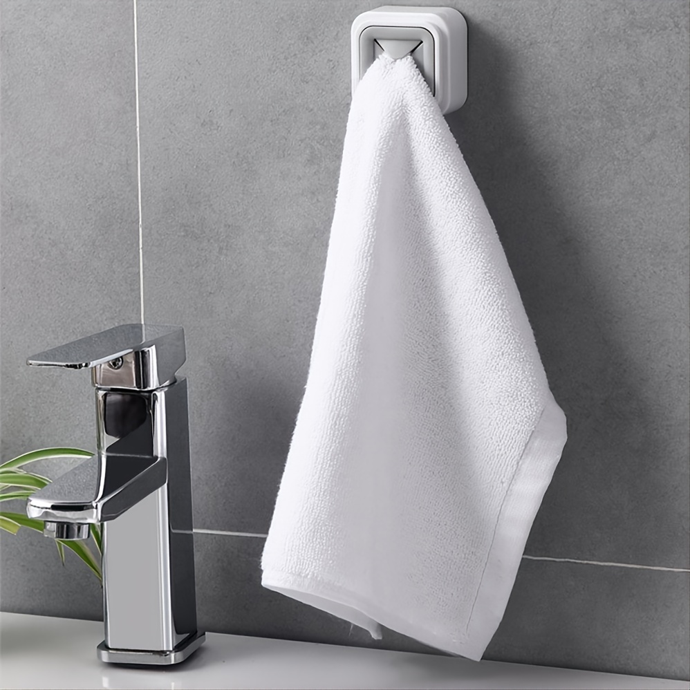 Toallero autoadhesivo con ventosa para baño, pared de cocina