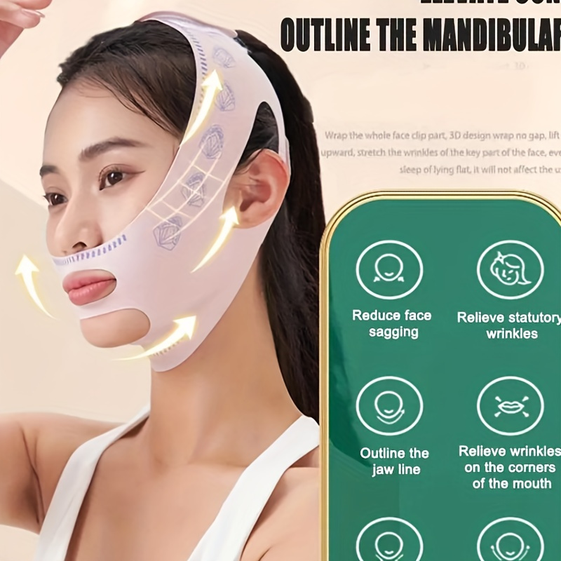 

New Design Chin Up Mask V Line Shaping Face Masks Face Sculpting Sleep Mask Facial Slimming Strap Face Lifting Belt