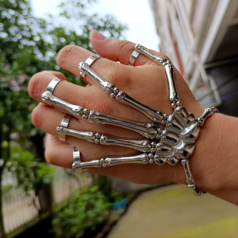 Steampunk Skull Bracelet for Men
