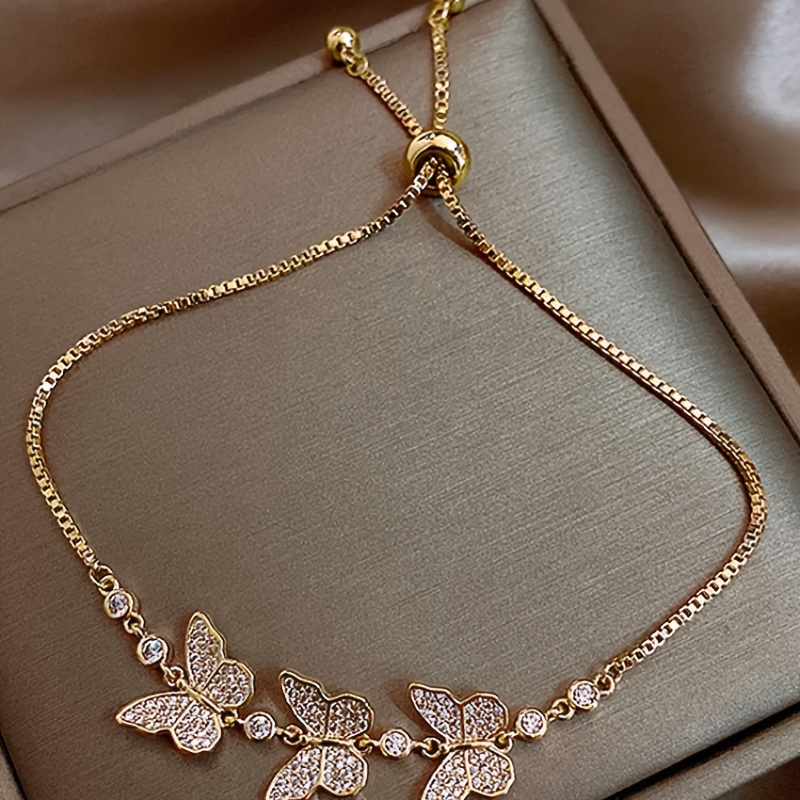 

1pc April Birthstone Bracelet, Silver Plated Alloy, Synthetic Zirconia, Adjustable Pull Chain, Sexy , Party And Banquet, Day Gift, Wear