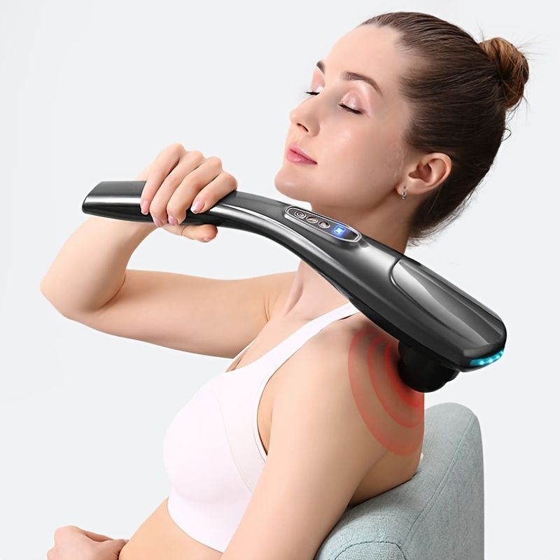 Cervical Spine Massager Multifunctional Home Rechargeable Body Shoulder And Neck Massage Equipment Personal Care Electronics | Shop On Temu And Start Saving | Temu