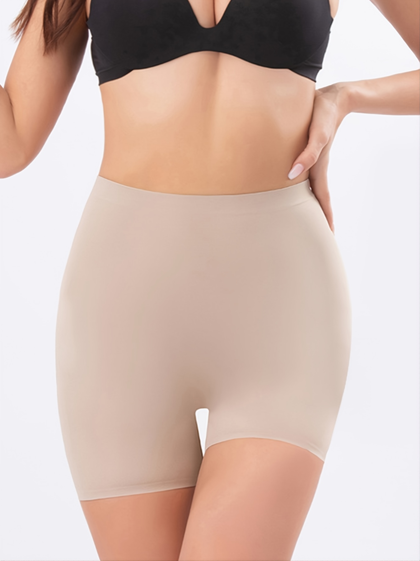 Womens 𝚃ummy Control Underwear Slip Shorts For Under Dresses