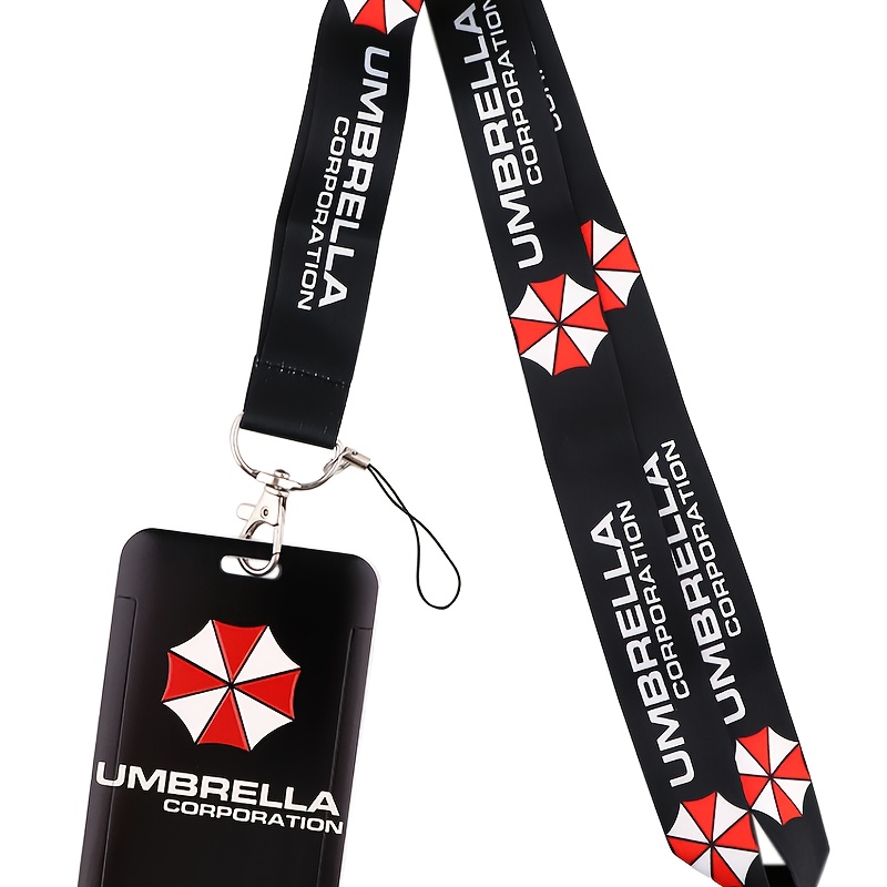 

1pc Tv Program Umbrella Killer Organization Keychain Door Car Lanyard Card Holder Student Bus Card Neckstrap