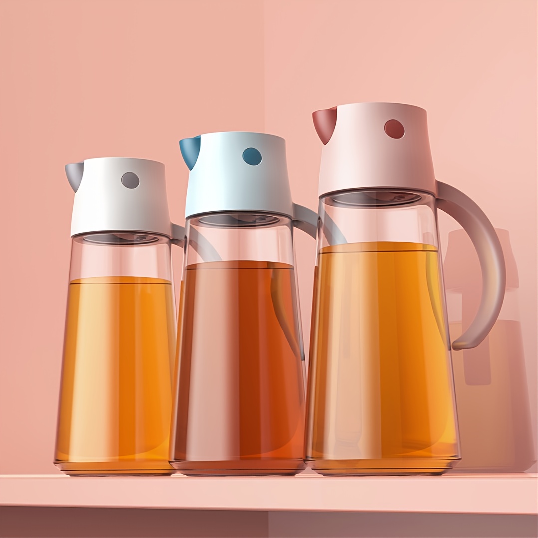 Kitchen Oil Bottle Automatic Opening And Closing Oil Bottle - Temu