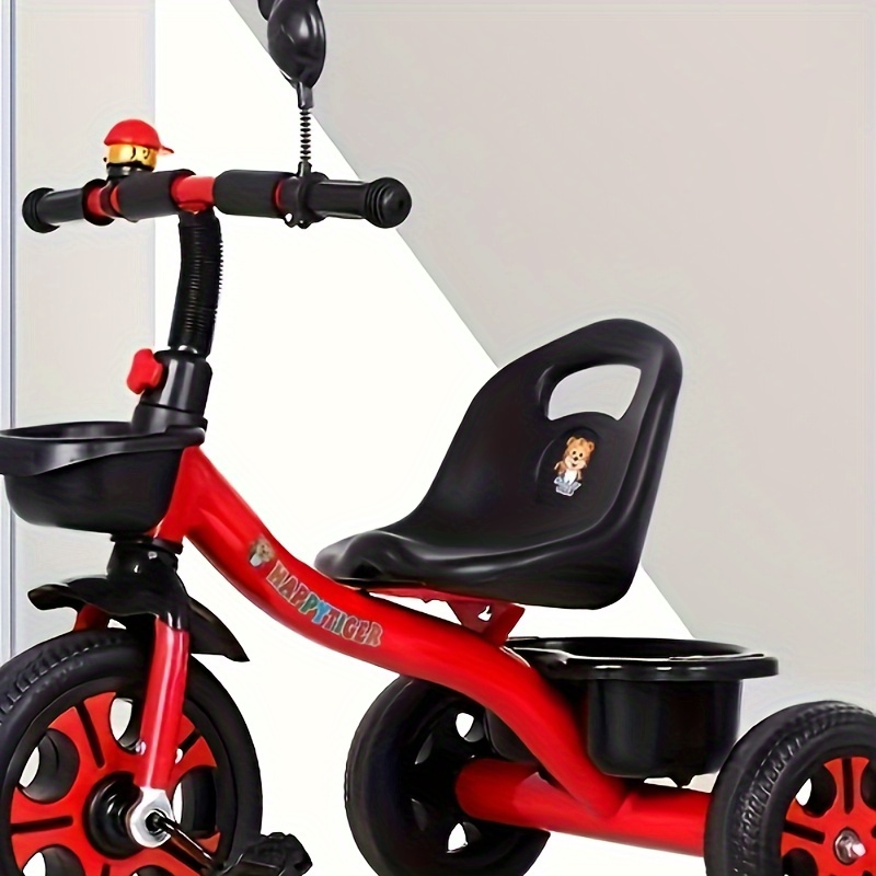 

A Tricycle For Boys And Girls, Featuring A Stainless And Pedal Design, Suitable For Children Aged 3 To 6 Years, With A Weight Capacity Of 110.23 , In Red, Blue, And Pink.