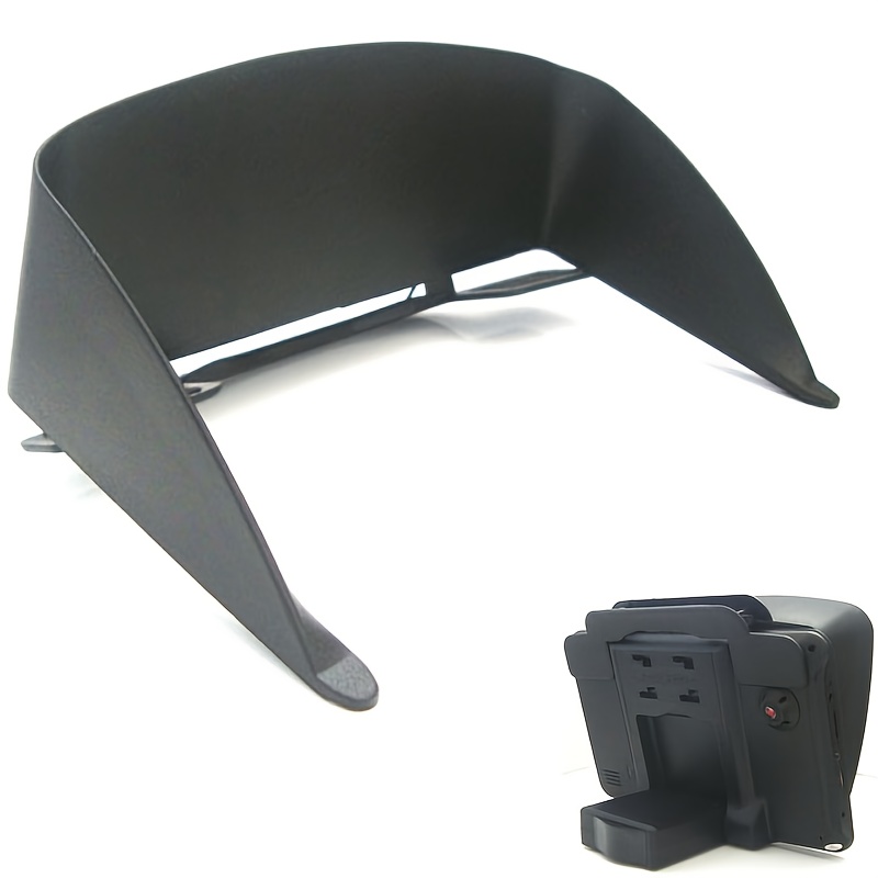 

7in/5in Gps Navigation Sun Shade Visor: Improve Your Driving Experience With This Universal Gps Navigator Sunshade Hood!