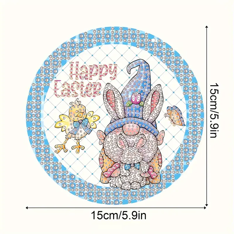 Happy Easter Diamond Art Kit 