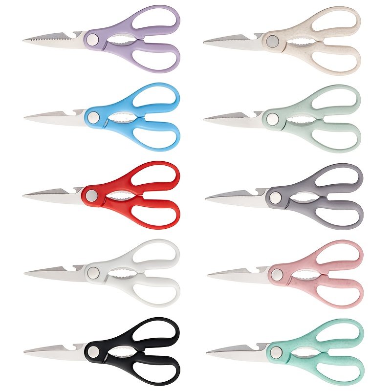Ultra Sharp Stainless Steel Kitchen Scissors For Cutting Chicken Bones And  Heavy Duty Food Preparation - Multifunctional Kitchen Accessory - Temu