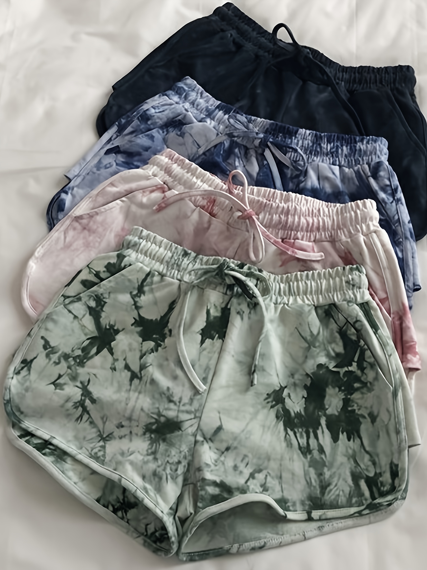 Yoga In Loose Shorts