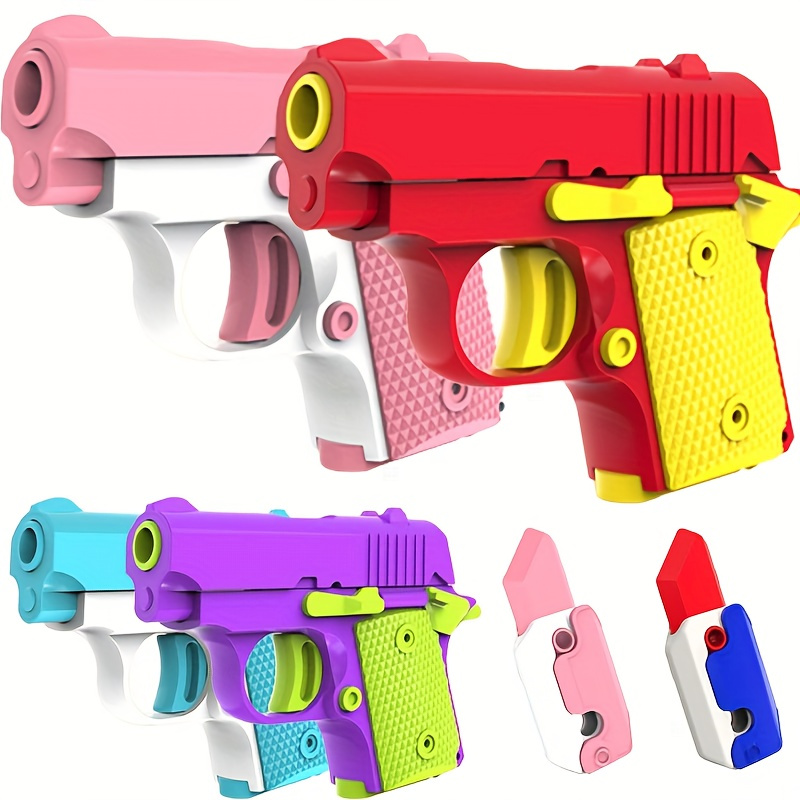 3d Printed Gravity Toy Mini Pistol New Upgraded Removable - Temu