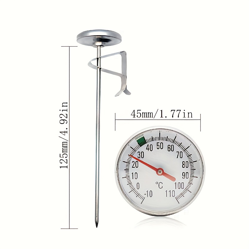 Stainless Steel Oven Thermometer Cooking Thermometer for Kitchen Restaurant  Food Temperature Measurement
