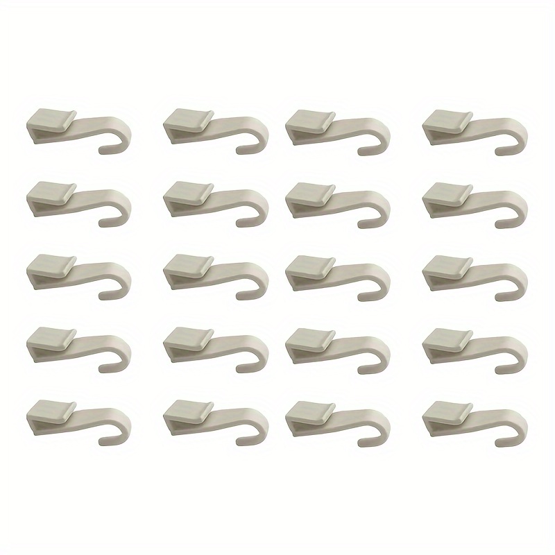 5/10/20pcs Home Hanger Connection Hook Hanger Buckle Thickened Plastic  Clothes Hangers Connector Hooks for Hanger Buckle Hook 