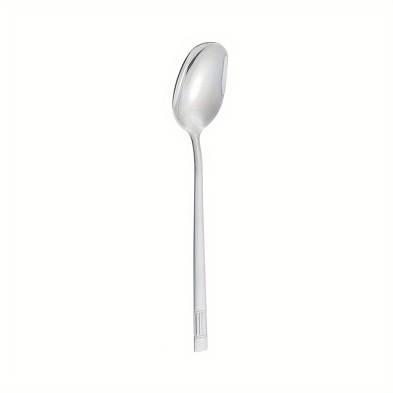 Stainless Steel Spoon Korean Style High looking Long handled - Temu