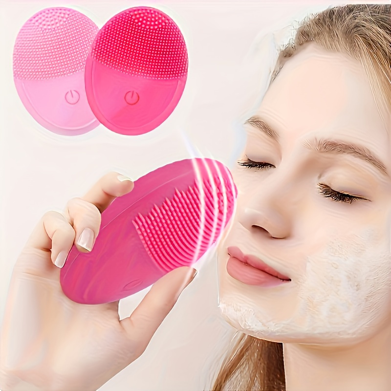 Limpiador Facial Eléctrico de Silicona Tipo Foreo Masajea y Rejuvenece la  Piel