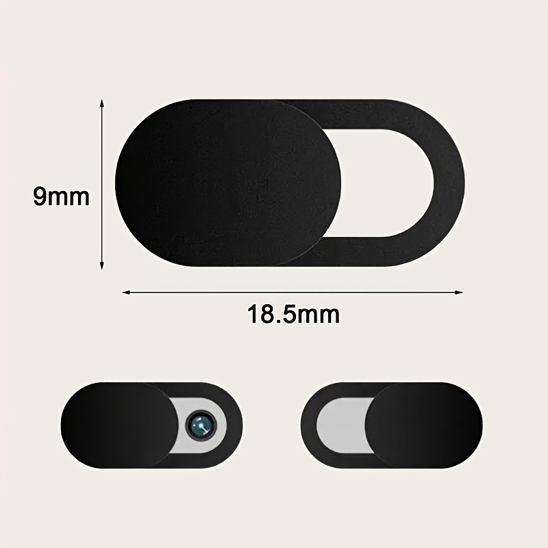 2pcs webcam cover slide ultra thin easy to apply lightweight for all devices