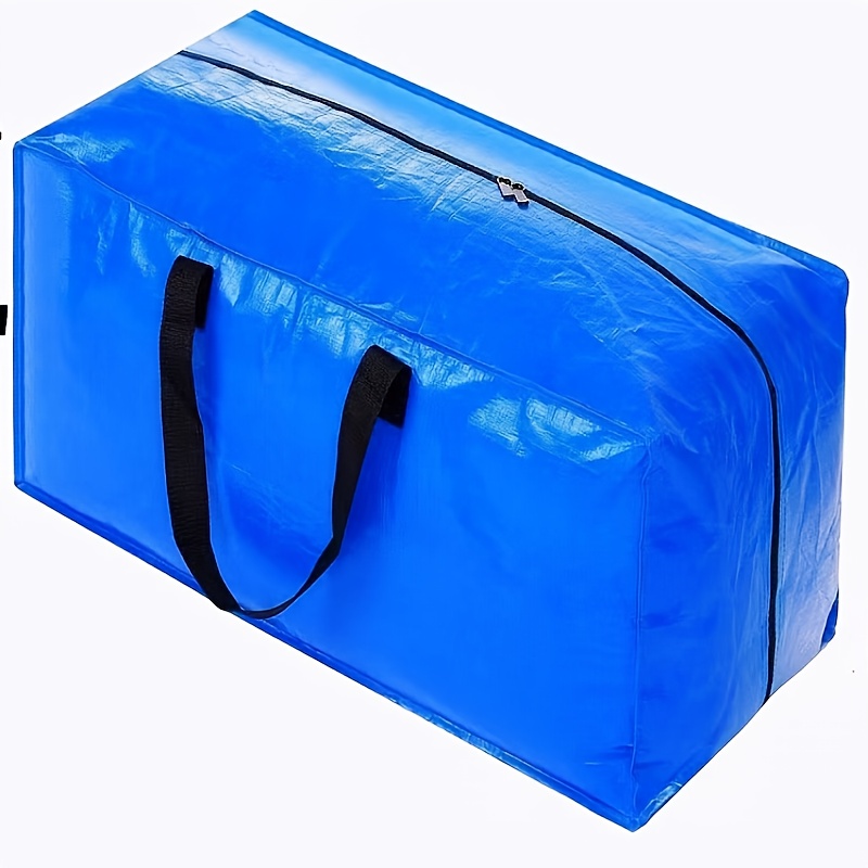 Clothing Storage Bags with Handle Zipper,Travel Moving Bags for