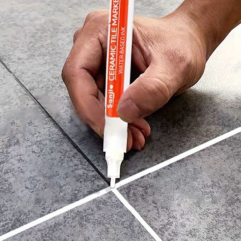 

2pcs Waterproof Tile Marker & Set - Quick-dry, Fade-resistant For Bathroom, Kitchen Floor & Wall Color Modification - Mold Proof, Options