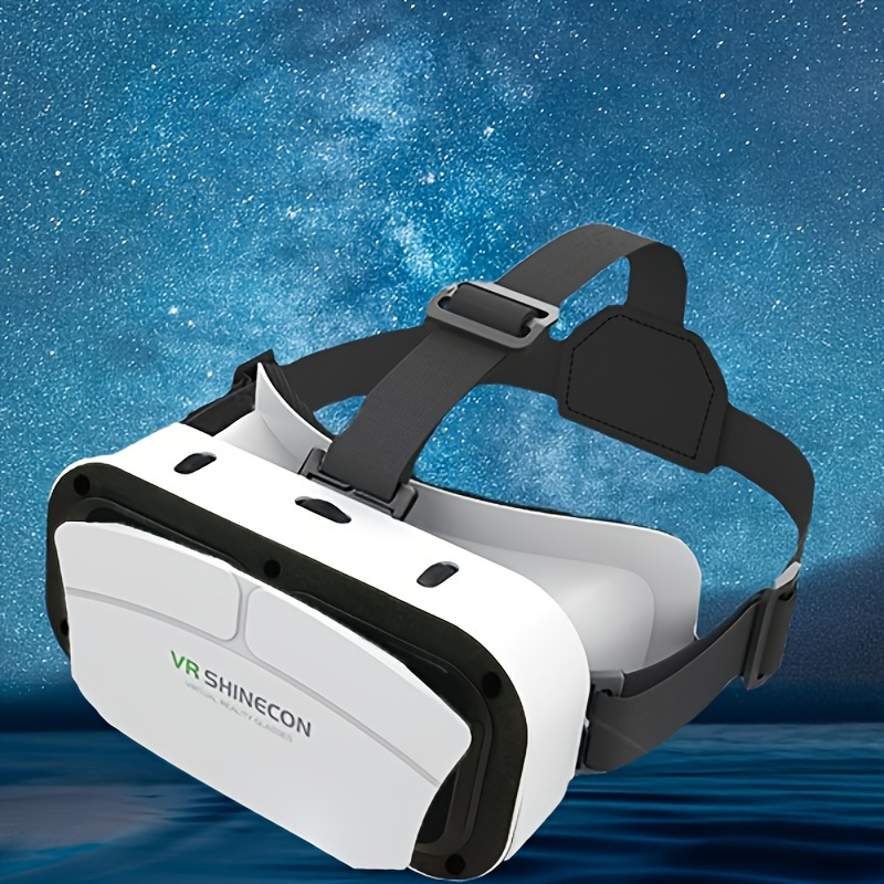 

Upgraded Vr Headset For Cellphone, Virtual Reality 3d Glasses Headset, Compatible 4.7-7 Inch Or Android With Controller, For Mobile Games & Movies Compatible Ios, Android, Gift For Your Friends!!