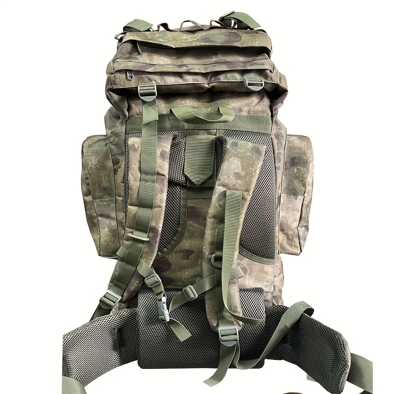 Waterproof Camouflage Mountaineering Backpack With Capacity And