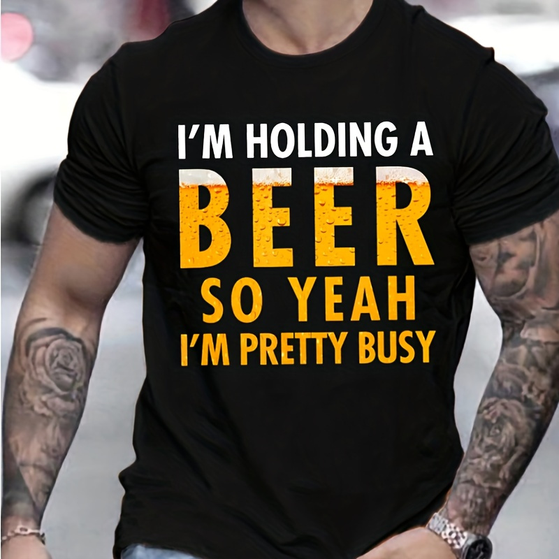 Men's Beer Graphic T-Shirt